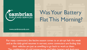 was your battery flat this morning infographic