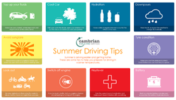10 top summer driving tips
