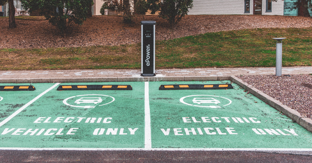 ev charging bays